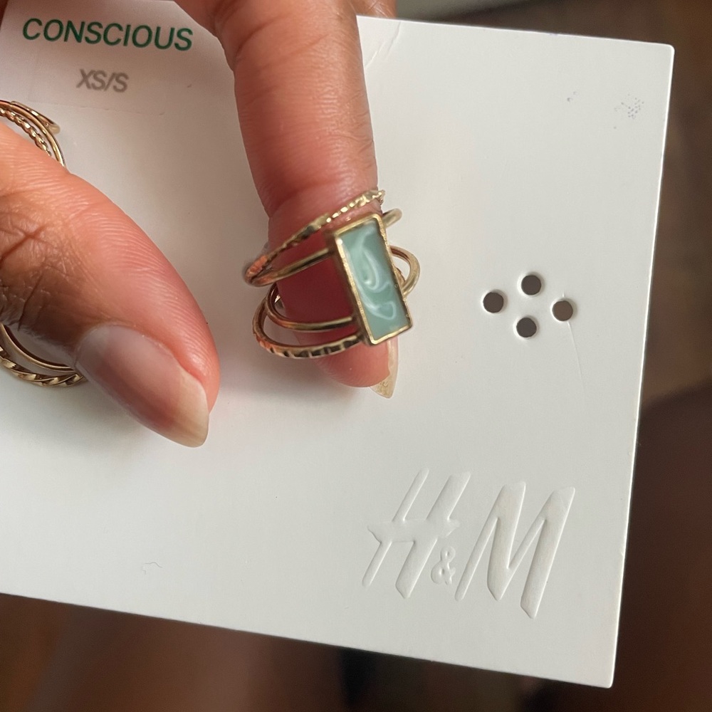 Small size 7 rings from H&M